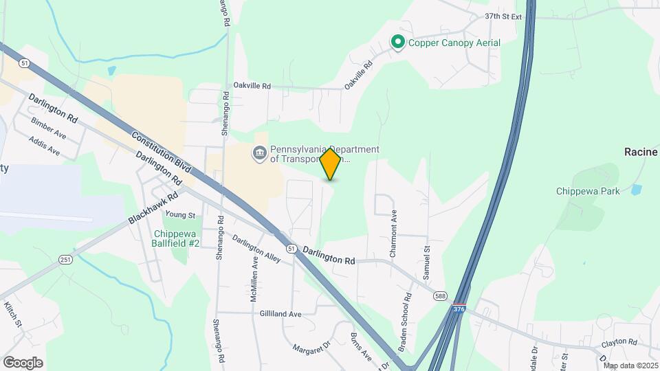 2454 Darlington Rd Map and Location Details