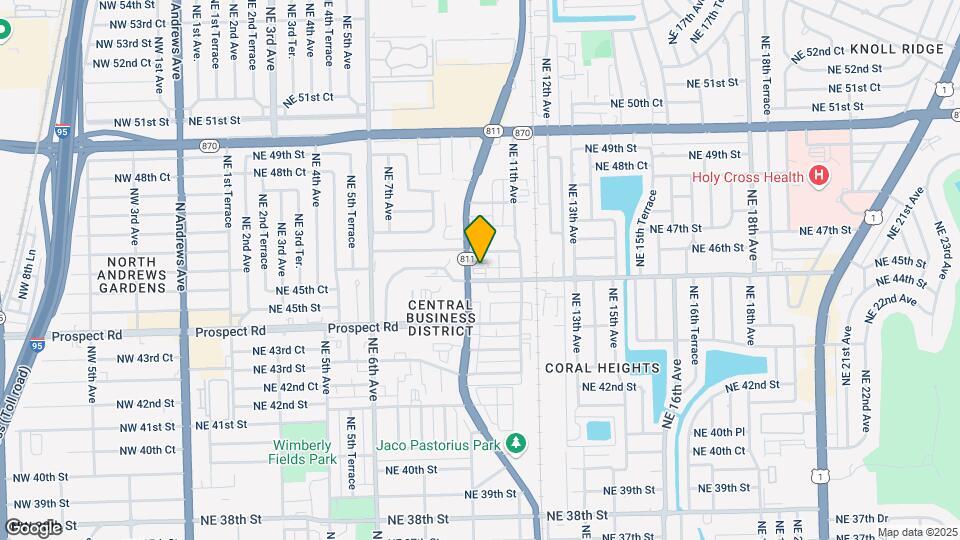 4500 N Dixie Hwy Map and Location Details