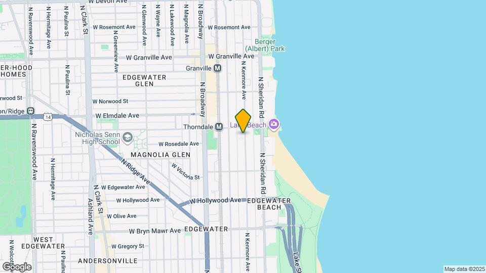 5920 N Kenmore Ave Map and Location Details