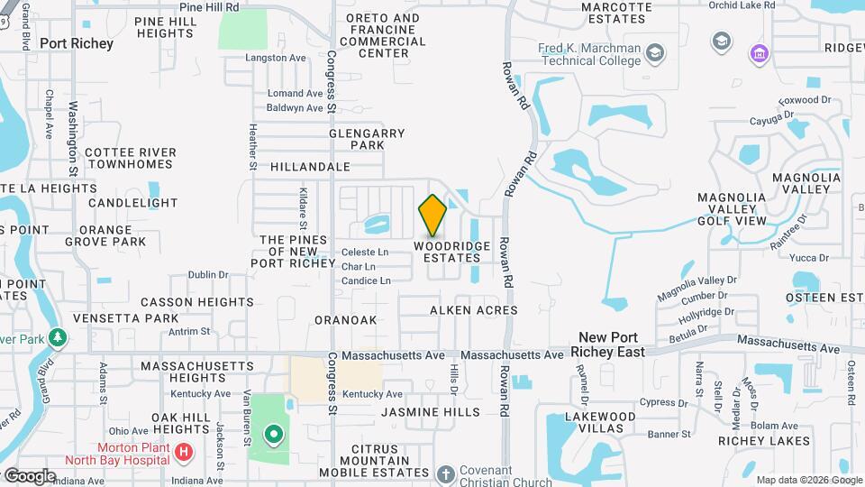 7308 Fairwood Ave Mapa y Detalles de la Ubicación