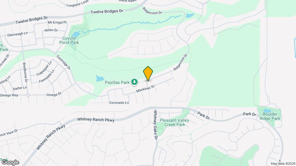 2883 Ridgecrest Dr Map and Location Details