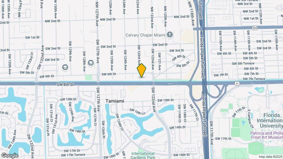 691 SW 123rd Ave Map and Location Details