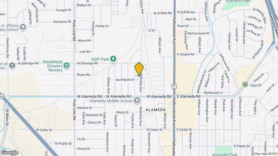 714 Northland St Map and Location Details