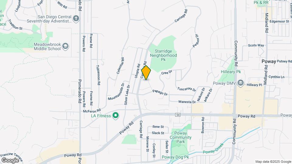 13450 Starridge St Map and Location Details