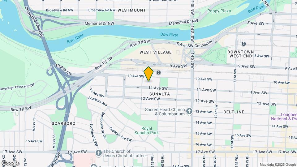 1726 11th Ave SW Map and Location Details