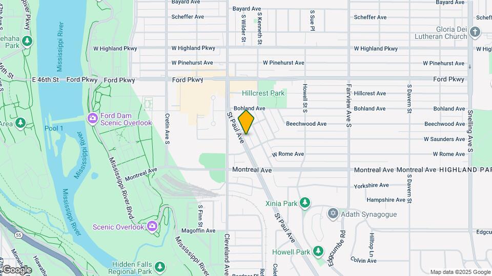 884 St Paul Ave Map and Location Details