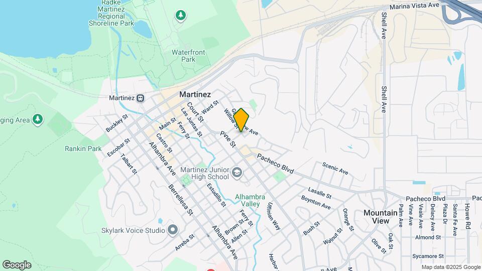 1204 Willow St Map and Location Details