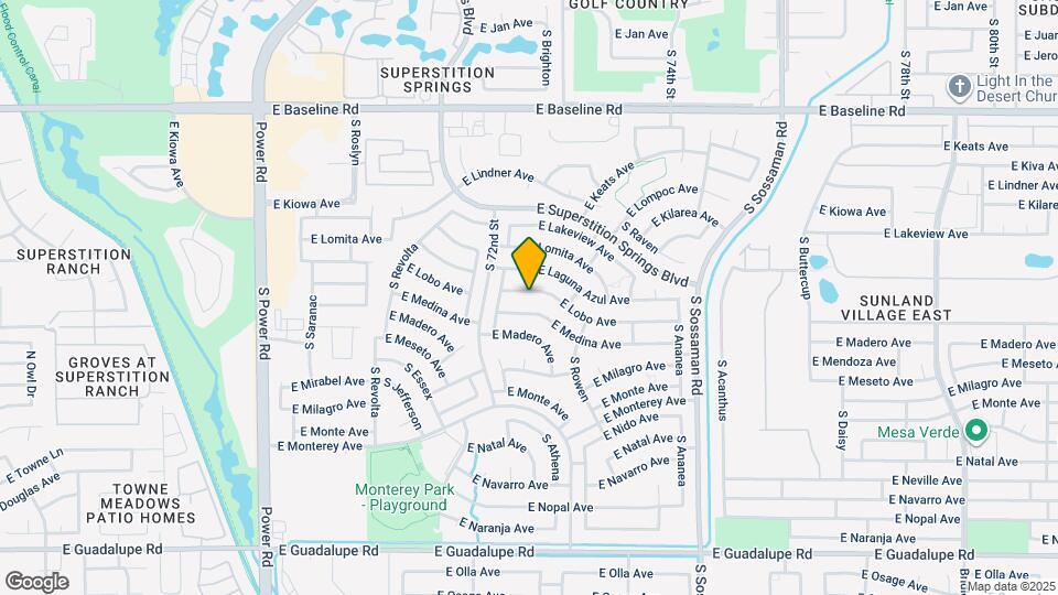 7249 E Lobo Ave Map and Location Details