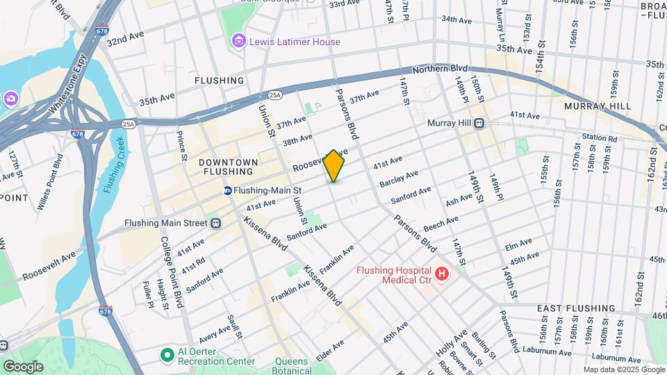 4107 Bowne St Map and Location Details