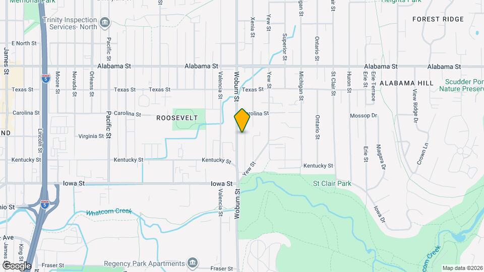 2142 Woburn St Map and Location Details