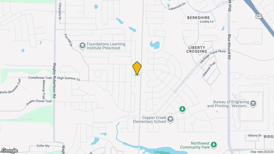 9308 Desertrock Rd Map and Location Details