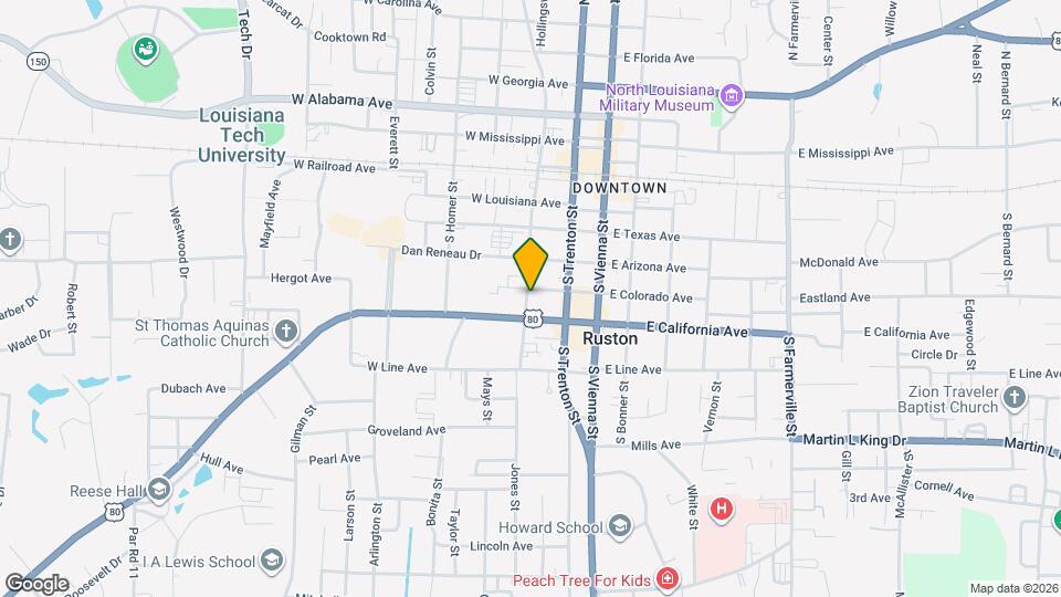 211 W Colorado Ave Map and Location Details