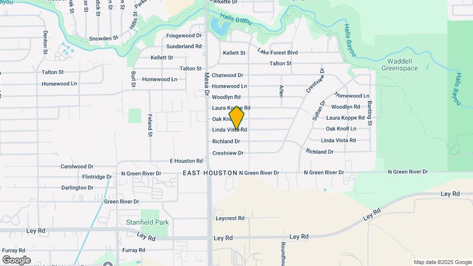 8914 Linda Vista Rd Map and Location Details