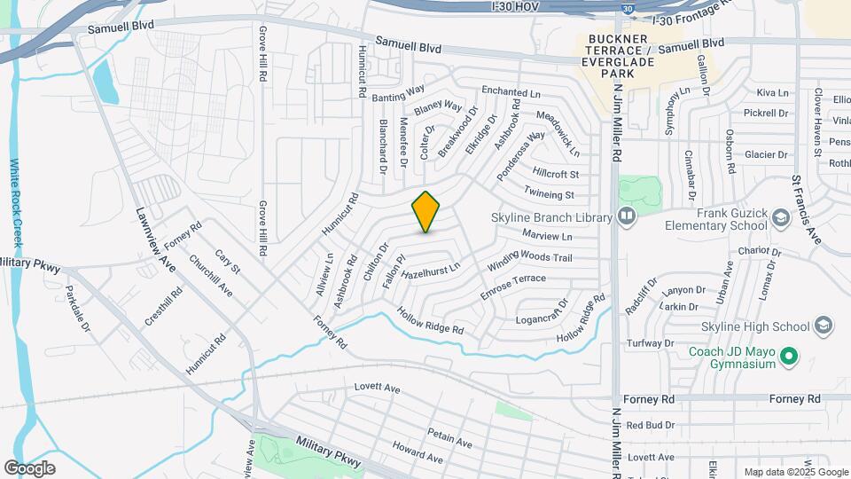 4914 Chilton Dr Map and Location Details