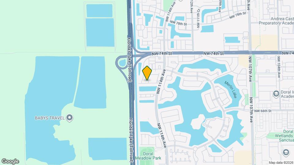 6944 NW 115th Ct Map and Location Details