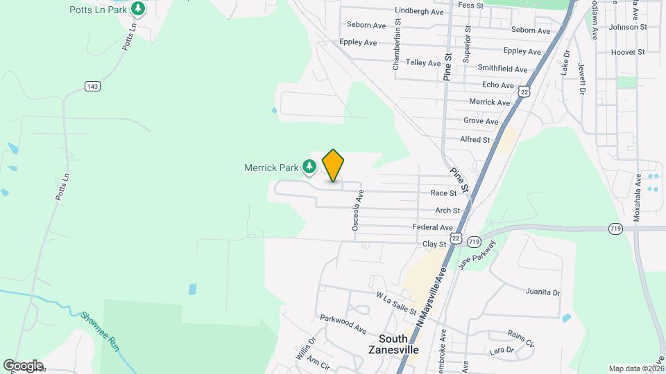 1331 Race St Map and Location Details