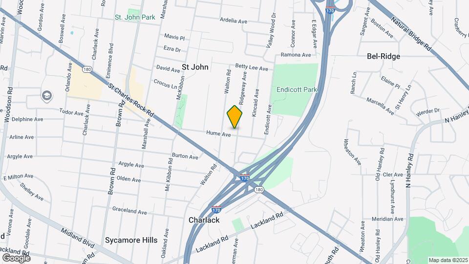 2903 Ridgeway Ave Map and Location Details