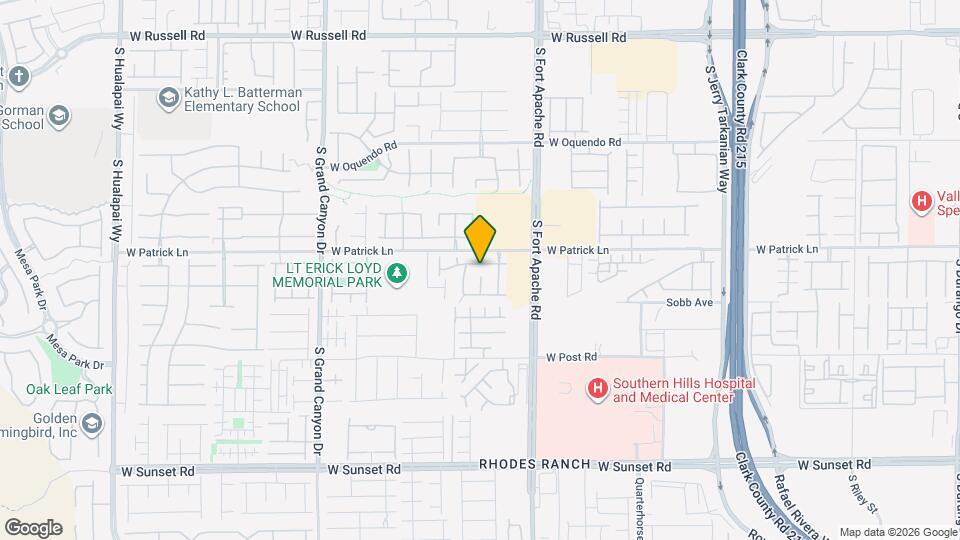 9511 W Spring Blush Ave Map and Location Details