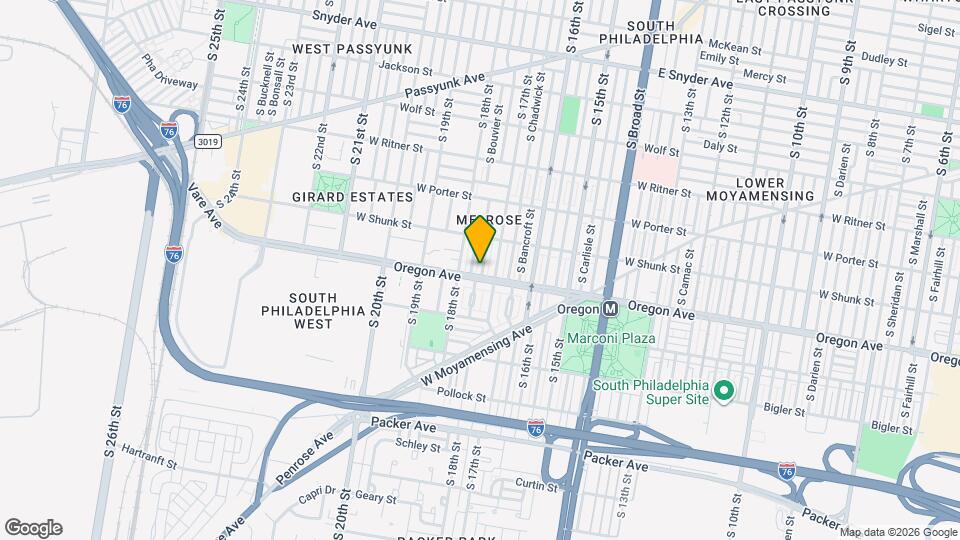 2650 S Colorado St Map and Location Details