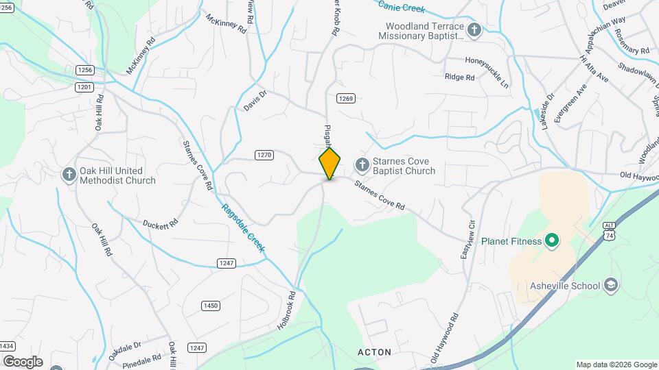 174 Starnes Cove Rd Map and Location Details