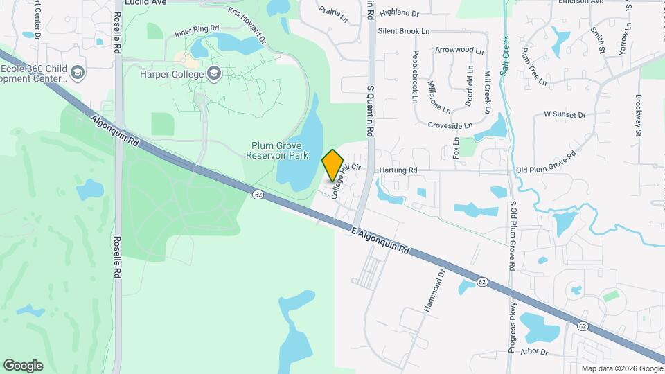 2630 College Hill Cir Mapa y Detalles de la Ubicación