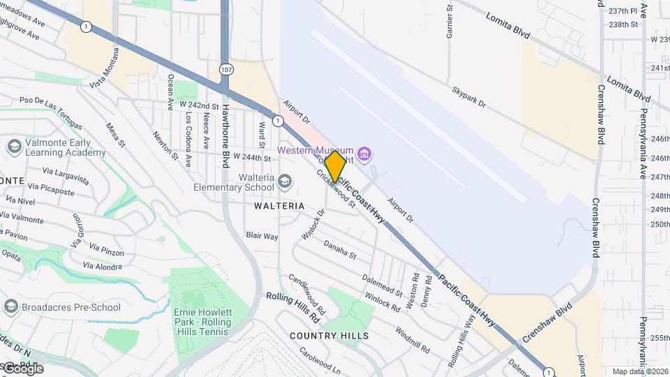 3332 Cricklewood St Map and Location Details