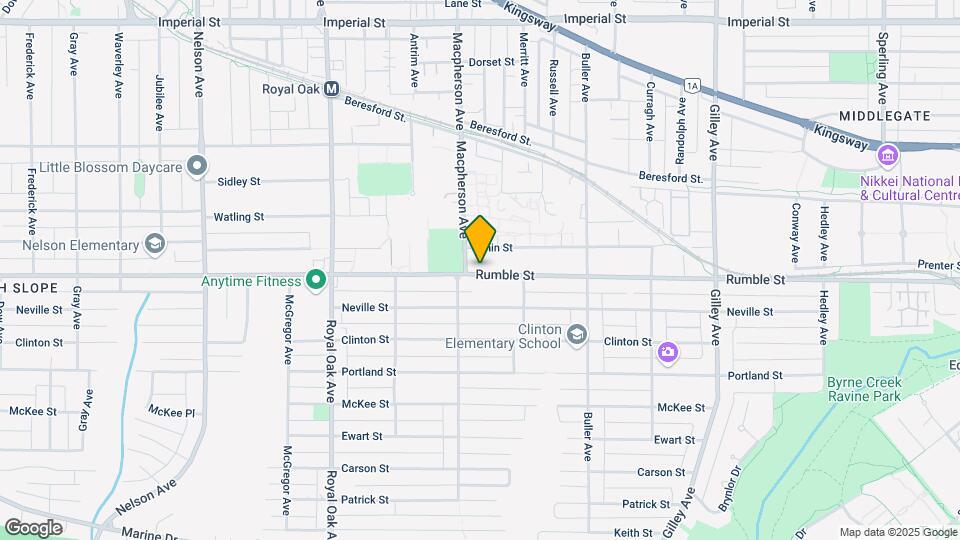 5601 Rumble St Map and Location Details