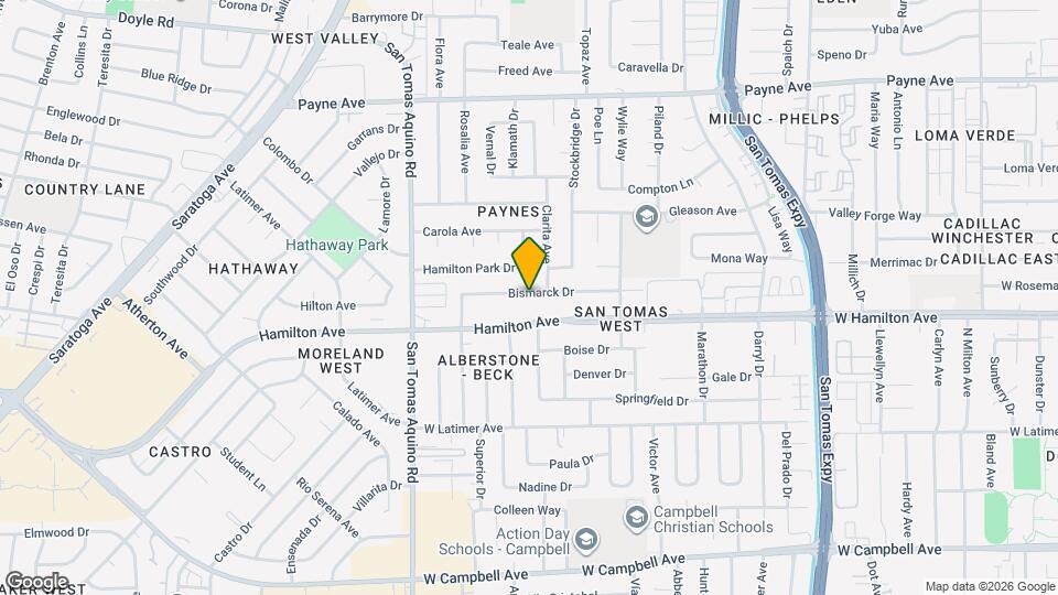 4004-4006 Bismarck Dr Map and Location Details