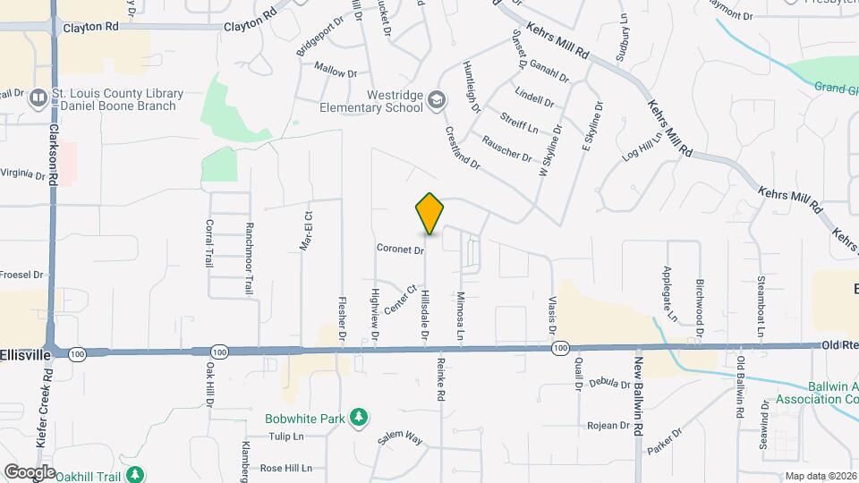 204 Hillsdale Dr Map and Location Details