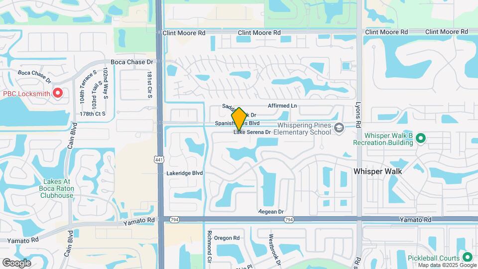 9456 Lake Serena Dr Map and Location Details