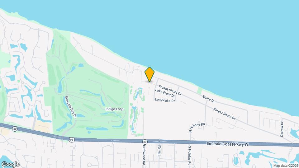 1315 Forest Shore Dr Map and Location Details