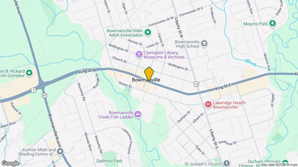 65 King St E Map and Location Details