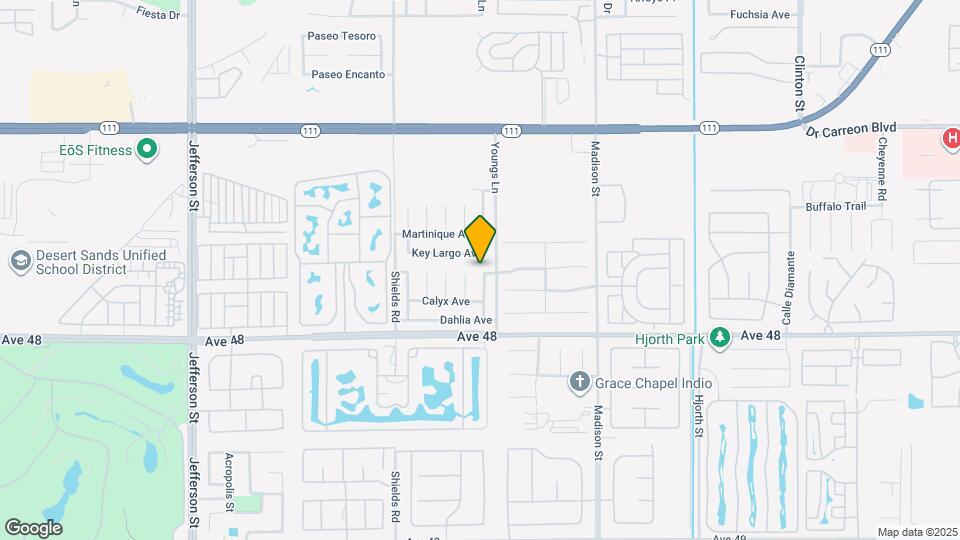 47675 Azalea St Map and Location Details