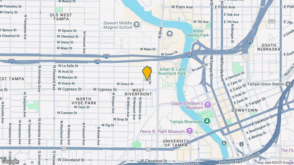 1005 W Grace St Map and Location Details