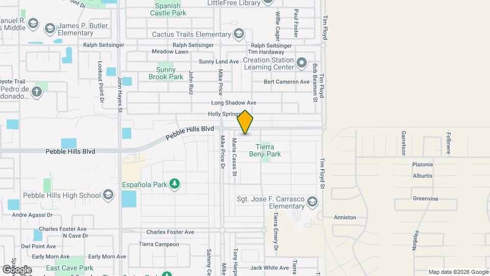 14717 Tierra Isaiah Ave Map and Location Details