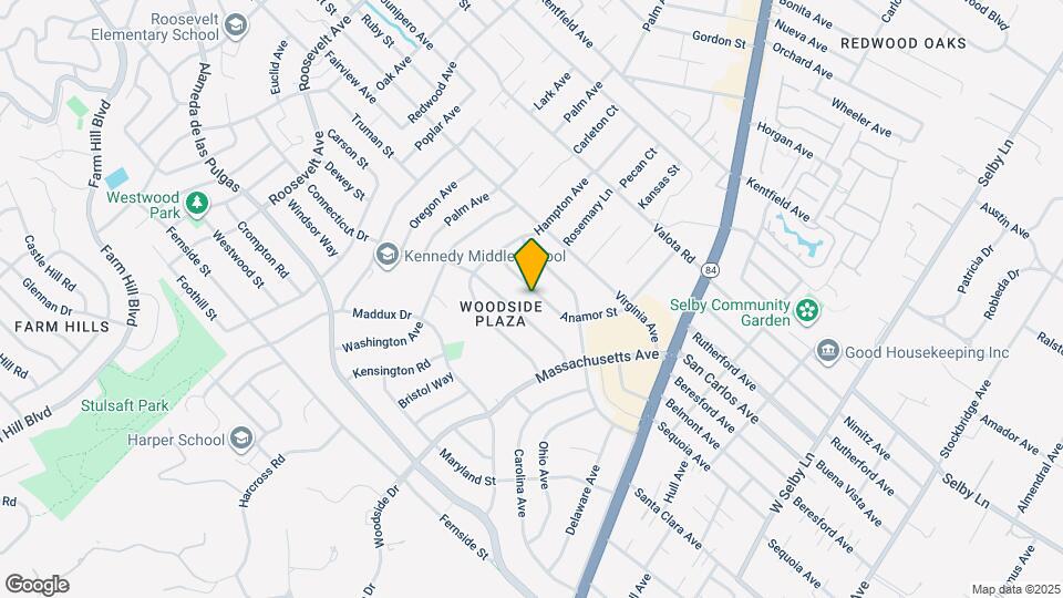 1642 Anamor St Map and Location Details