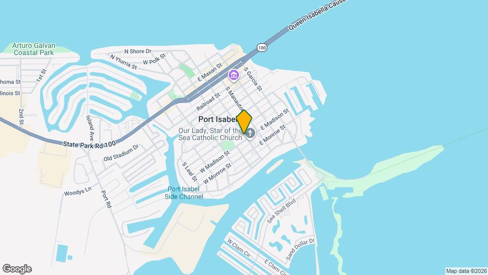 121 E Madison St Map and Location Details