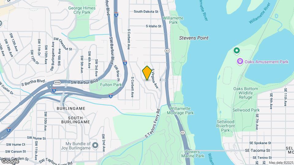 0412 SW Miles St Map and Location Details