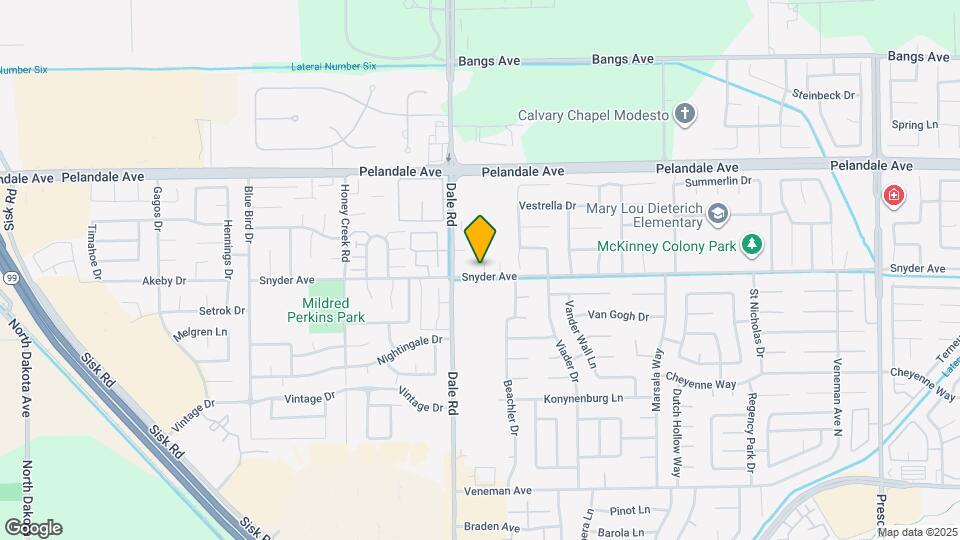 2917 Snyder Ave Map and Location Details