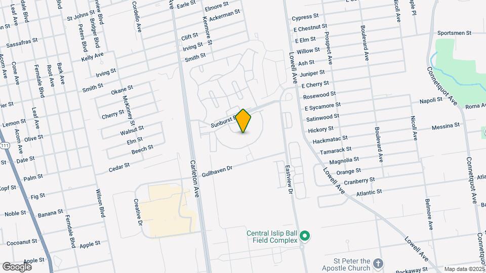 Fairfield Townhomes at Islip Mapa y Detalles de la Ubicación