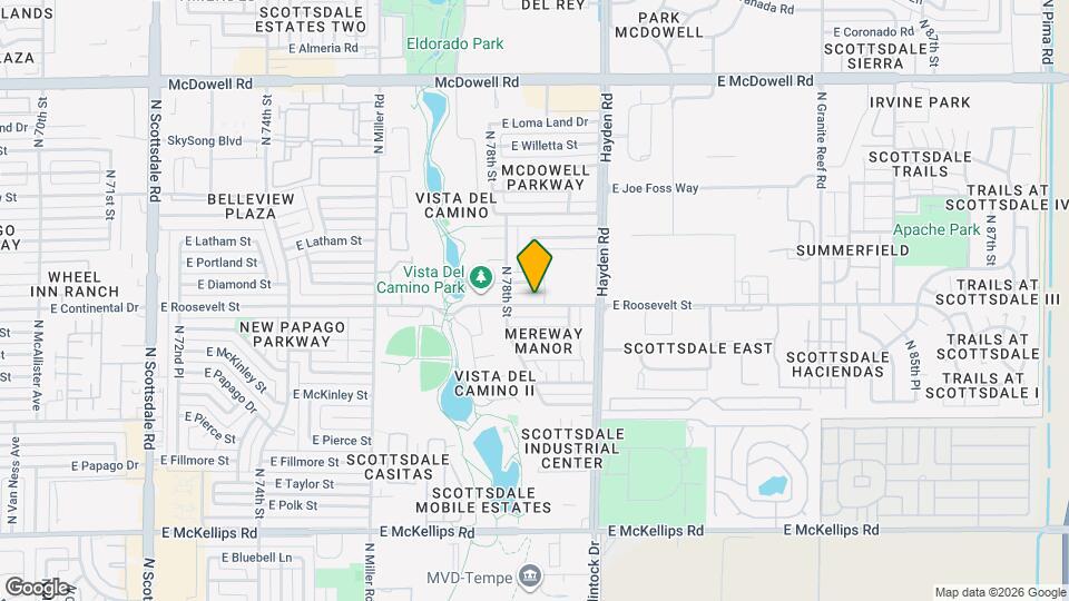 7826 E Roosevelt St Map and Location Details