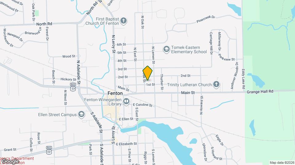 407 1st St Mapa y Detalles de la Ubicación