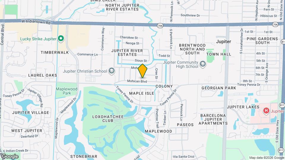 713 Suwanee Ave Map and Location Details