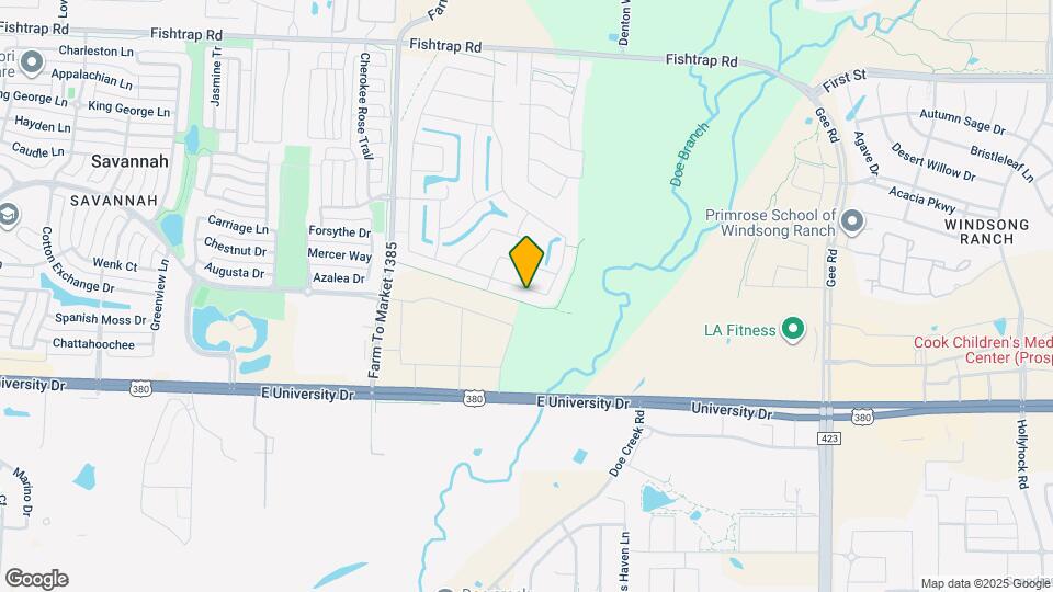 5501 Crestwood Dr Map and Location Details