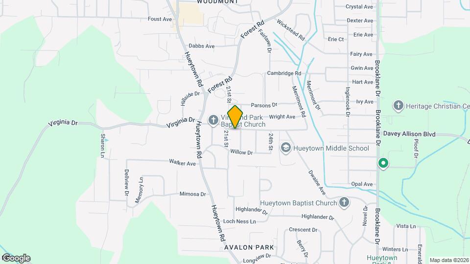 309 Sunrise Blvd Map and Location Details