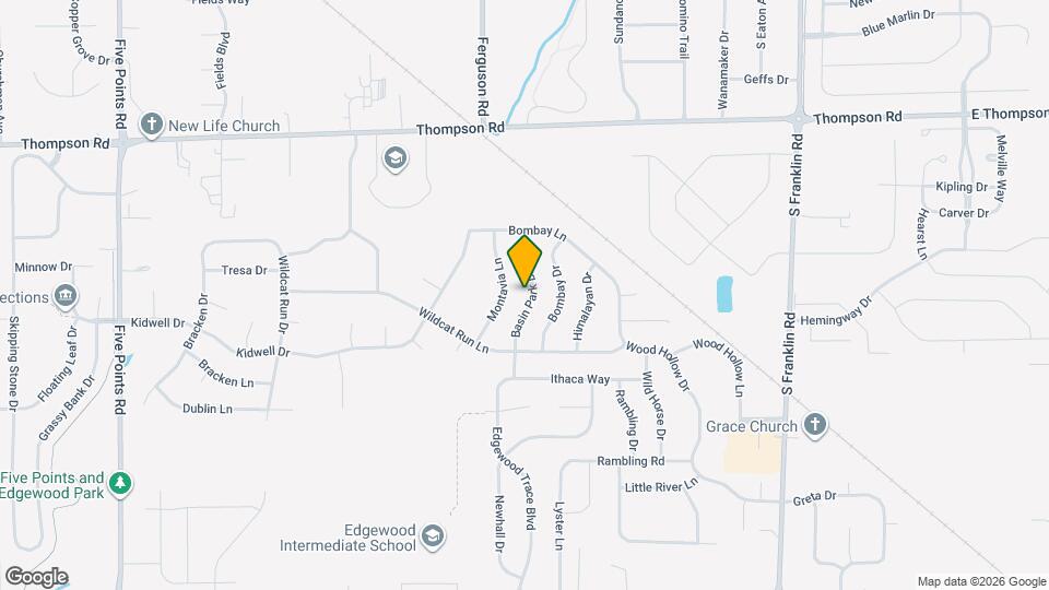 5330 Basin Park Dr Mapa y Detalles de la Ubicación