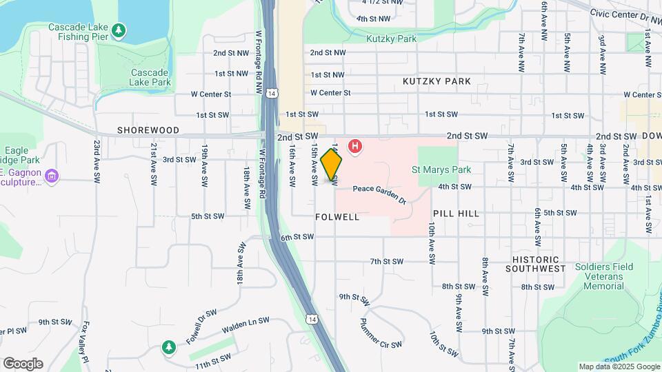Cottage Grove at St. Mary's Townhomes Mapa y Detalles de la Ubicación