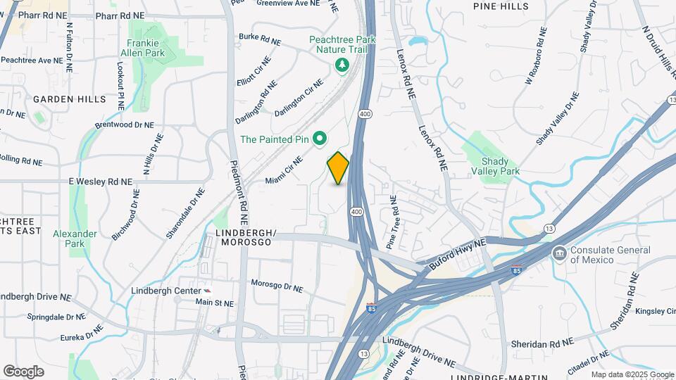Piedmont Heights Condominiums Map and Location Details