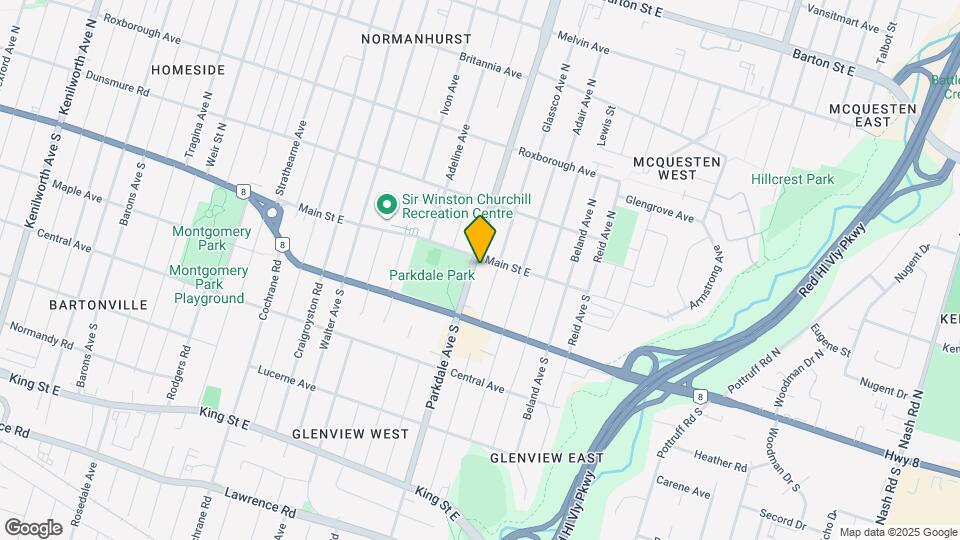 11 Parkdale Ave S Map and Location Details