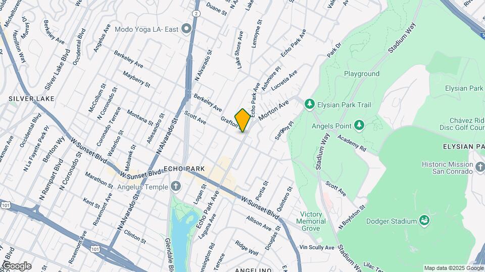 1511 Echo Park Ave Mapa y Detalles de la Ubicación